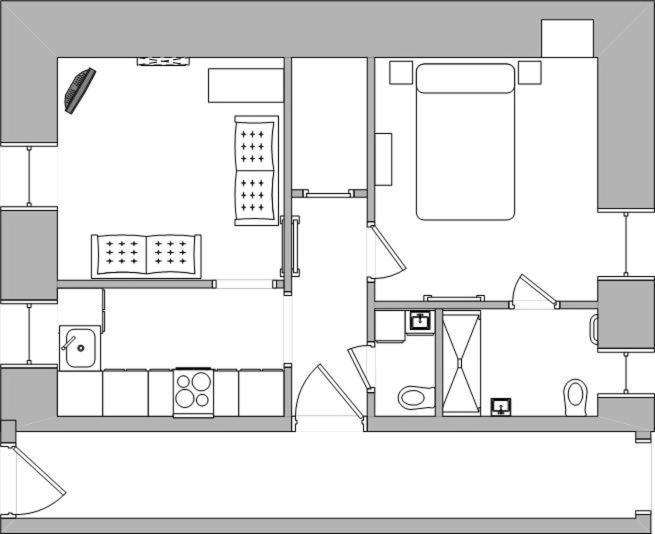One Bedroom Flat, Very Close To Town Center. Oban Exteriör bild